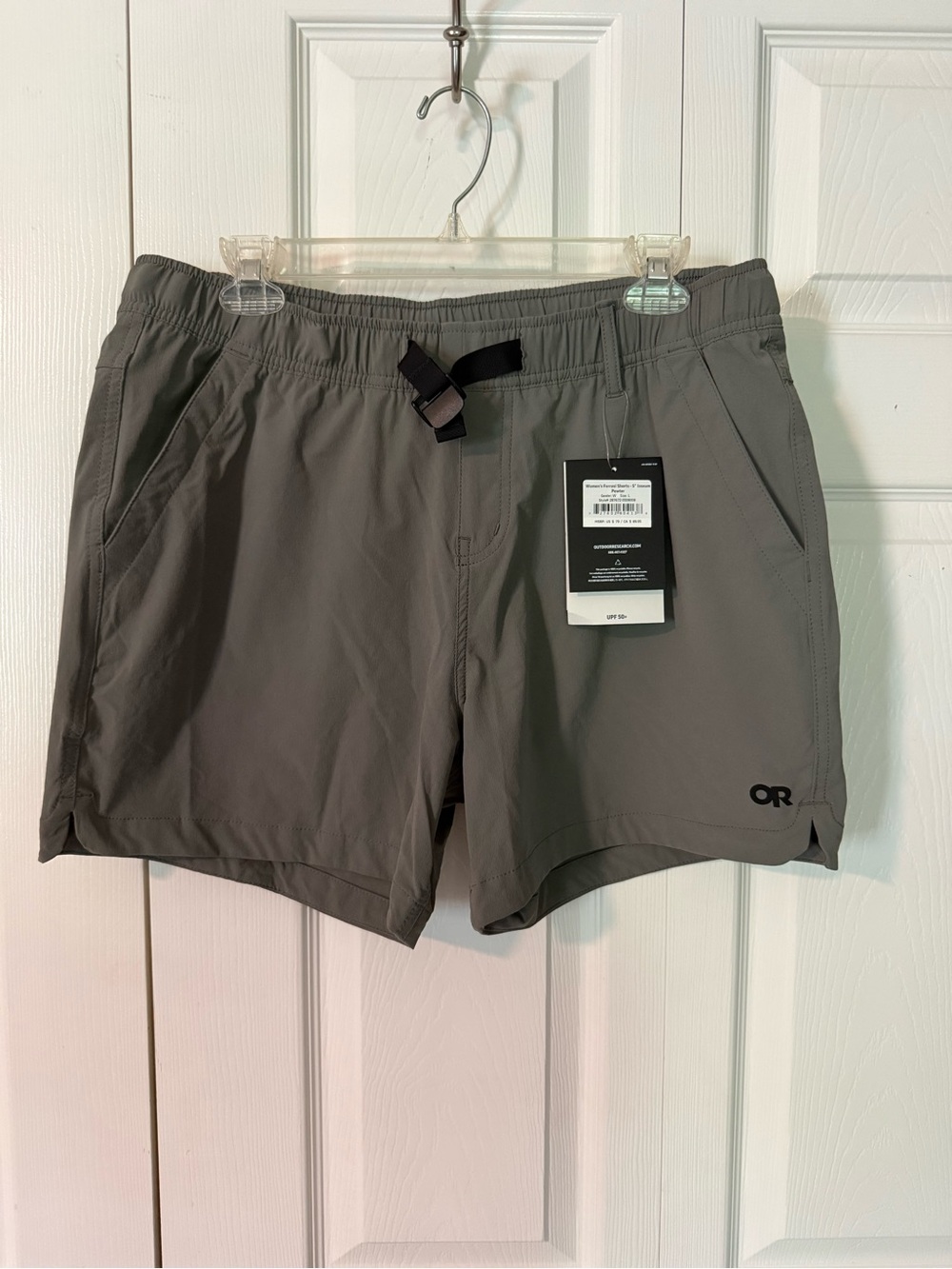 Outdoor Research Women’s Gray Shorts with Drawcord